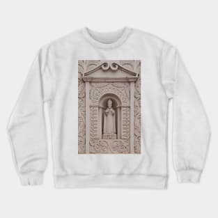 Cathedral De Santa Maria - Facade Close-Up - 1 © Crewneck Sweatshirt